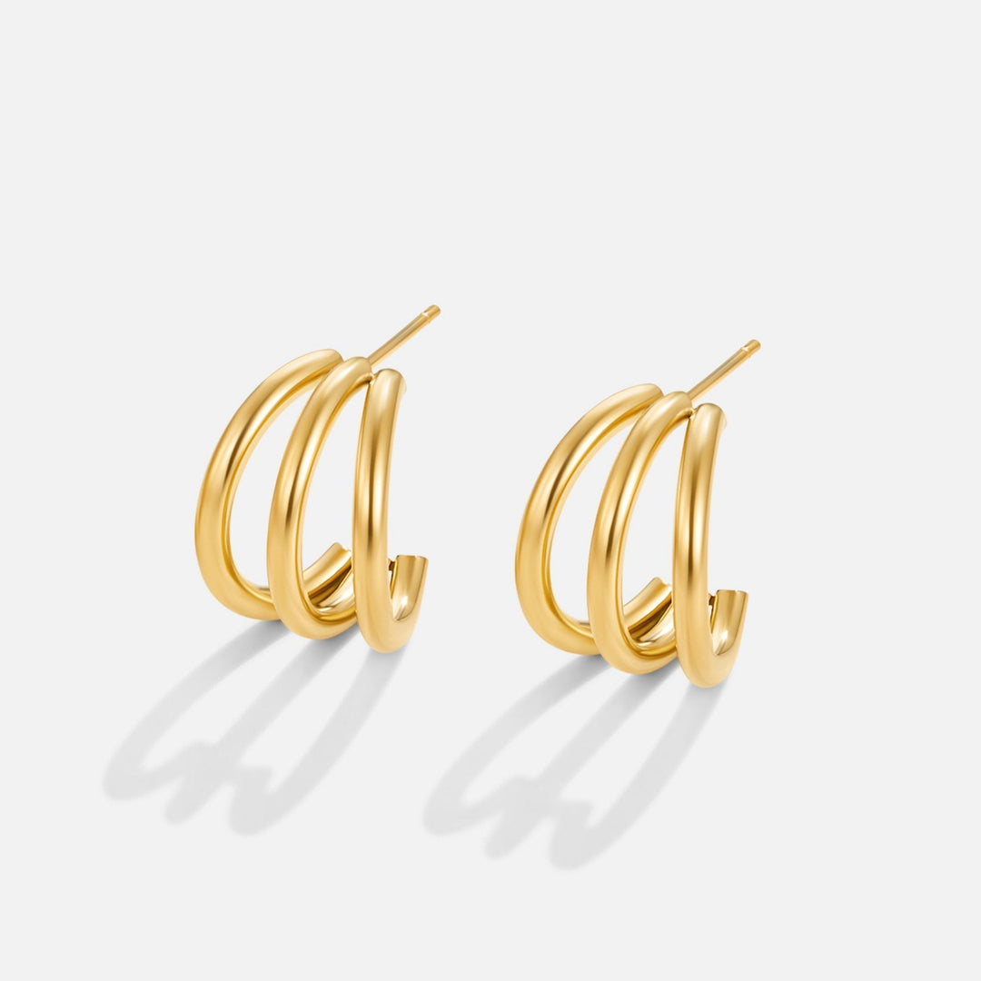 Ana Triple Earrings
