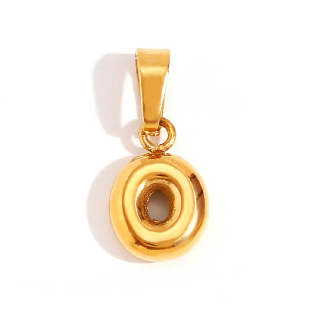 Sophisticated Bubble Letter Necklace