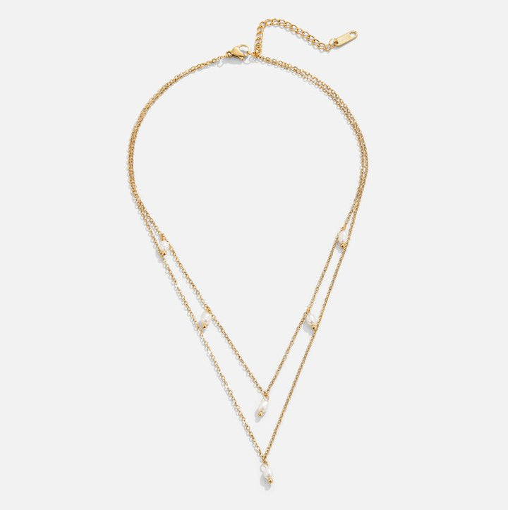 Kay Drop Layered Necklace